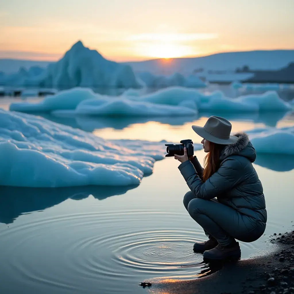 Стая морских котиков, отдыхающих на скалистом берегу.