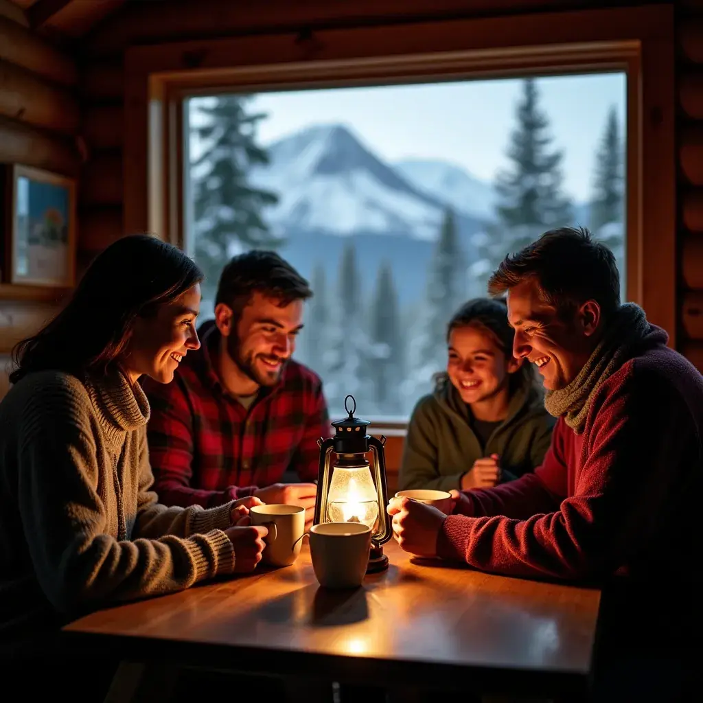 Ледяные пещеры с яркими синими оттенками внутри.