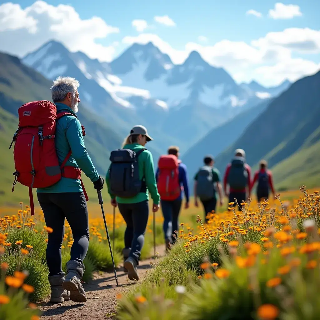 Круизеры, фотографирующие диких животных в дикой природе.