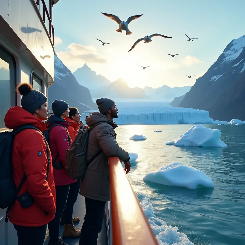 Национальный парк с уникальной флорой и фауной Аляски.